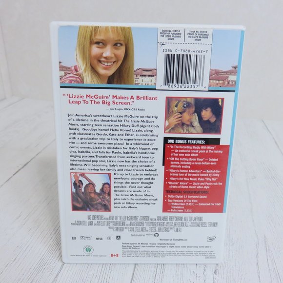 Disney: The Lizzie McGuire DVD Movie - Picture 2 of 2